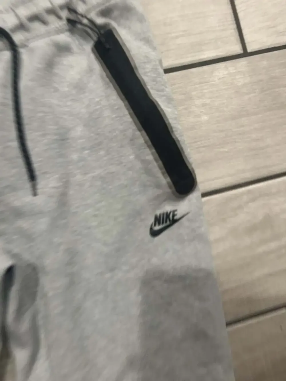 Nike Sportswear Tech Fleece Open-Hem Sweatpants 'Grey Heather/Black'
